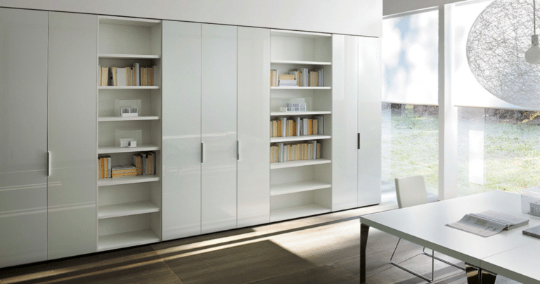 sangiacomo draaideurkast vitria wit glas