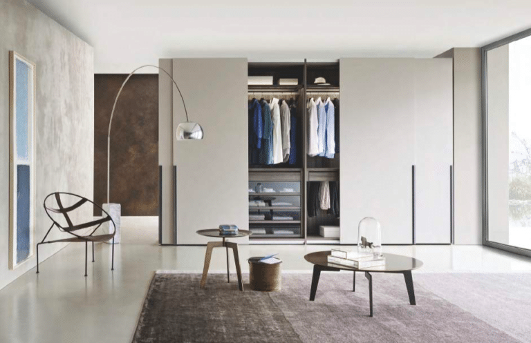 sangiacomo zweefdeurkast tratto grijs mat