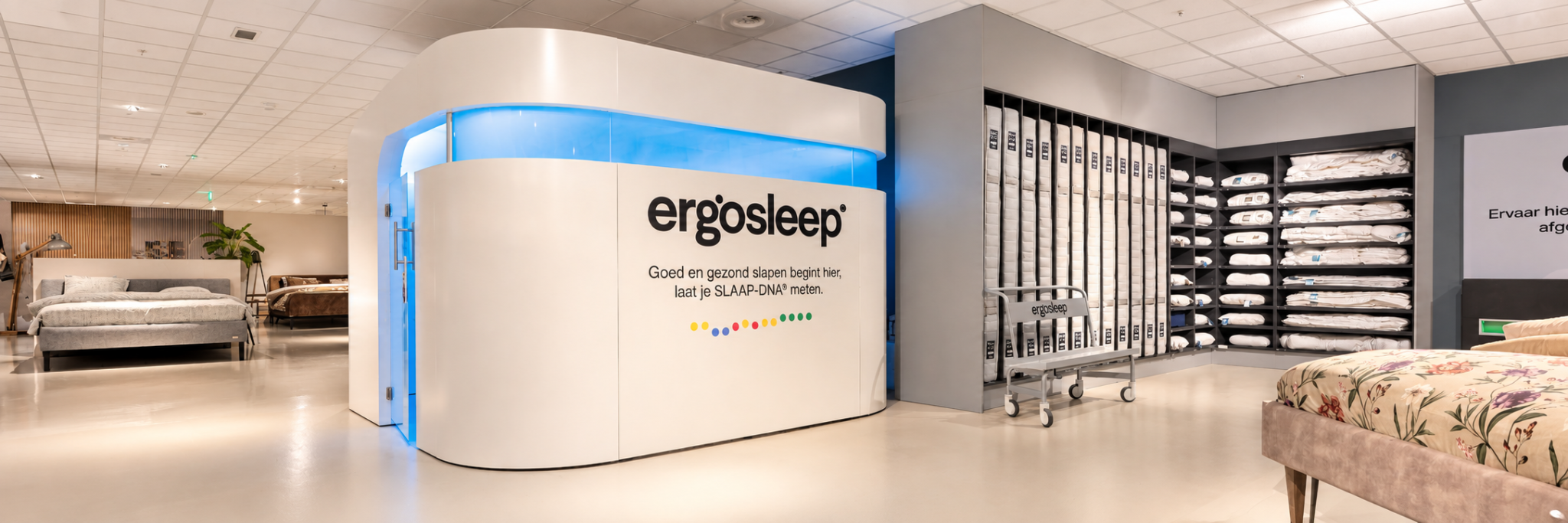 Sfeerbeeld van de Ergosleep merkpagina